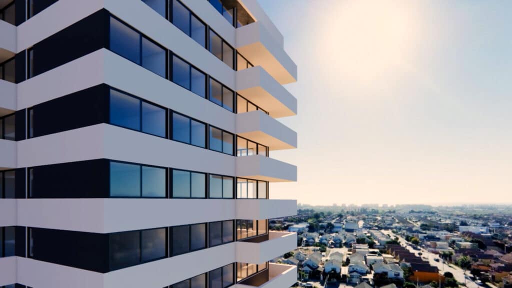 Vista Norte Condominio Mirador Cisternas