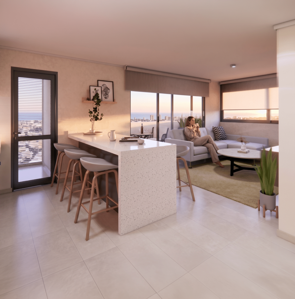 Living Modelo A, Mirador Cisternas
