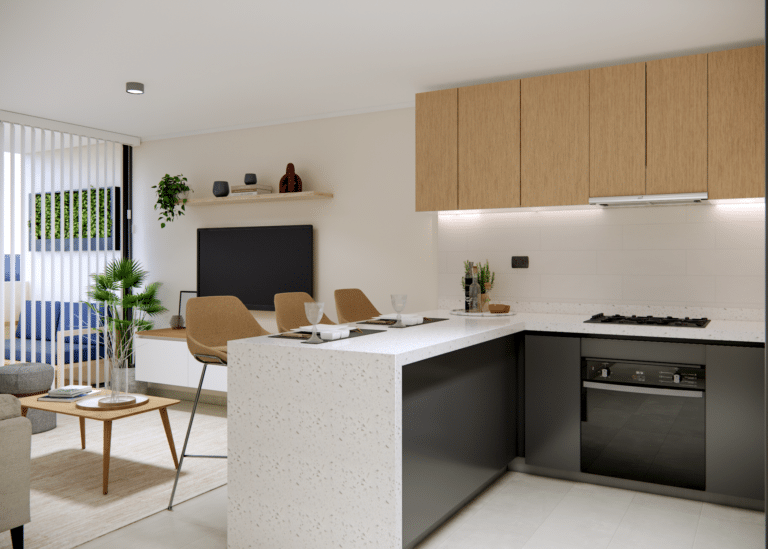 Cocina - Modelo C, Mirador Cisternas