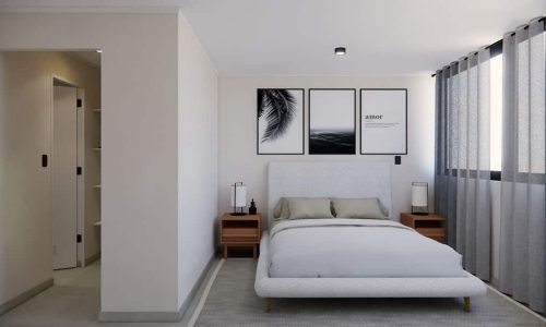 Vista Dormitorio 10+10 Condominio Mirador Cisternas